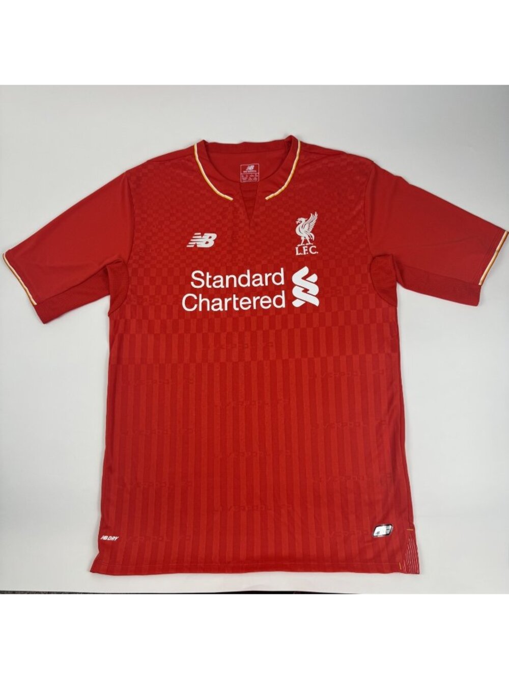 Liverpool FC 2015-2016 Home Football Shirt Jersey New Balance Men’s Large Soccer